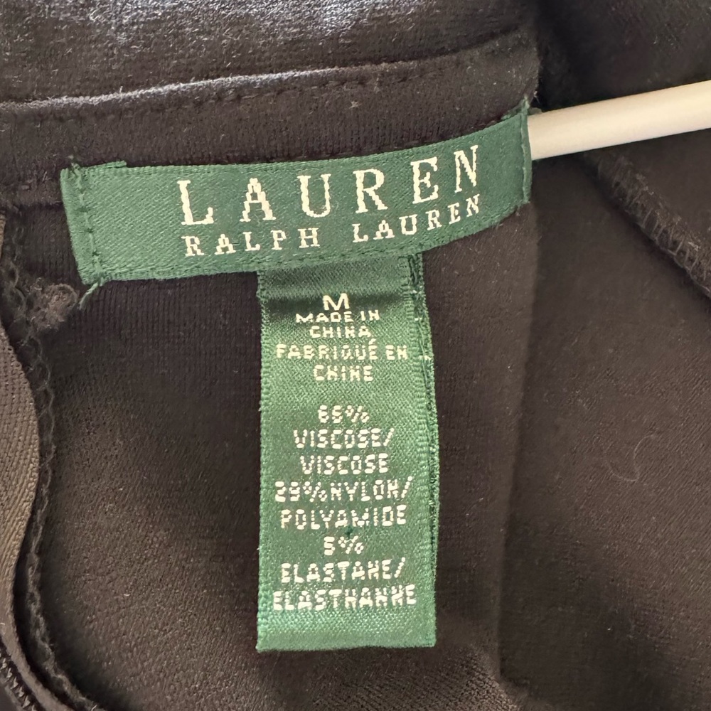 EUC Lauren by Ralph Lauren Zip Back Tunic Top - Picture 3 of 10